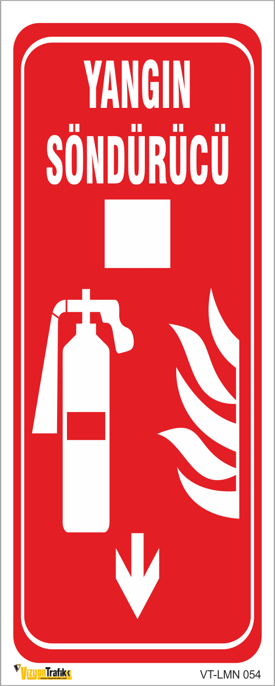 YANGIN SÖNDÜRÜCÜ LEVHASI LMN 054